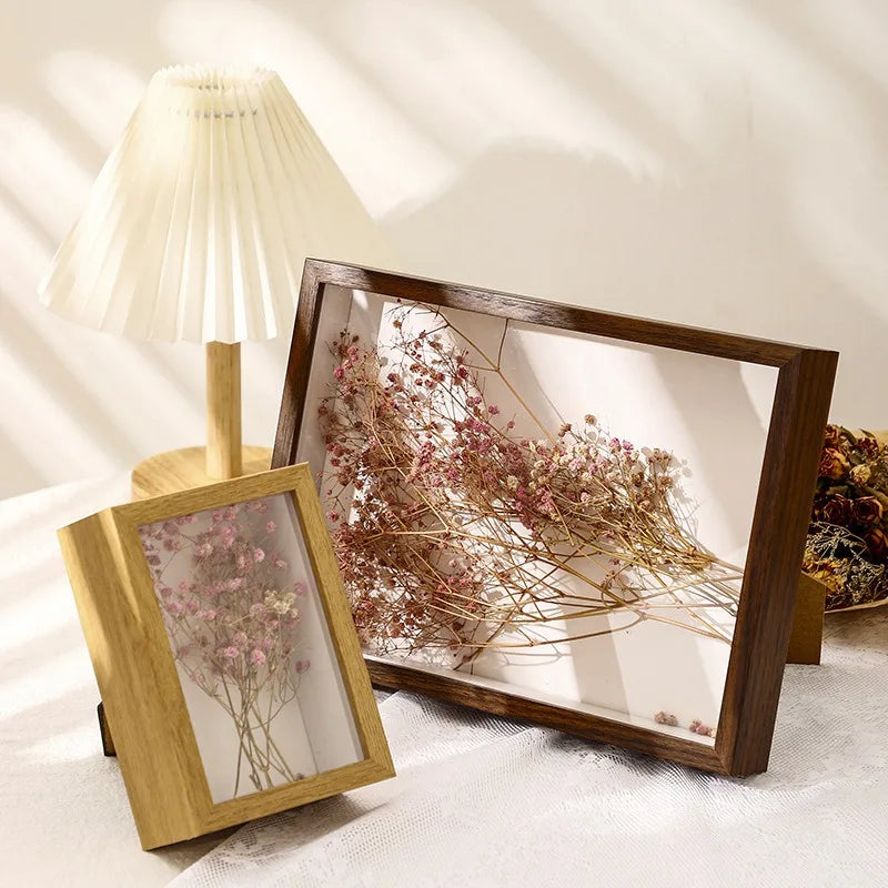 Botanical Shadow Box Frame – Pressed Flower Display