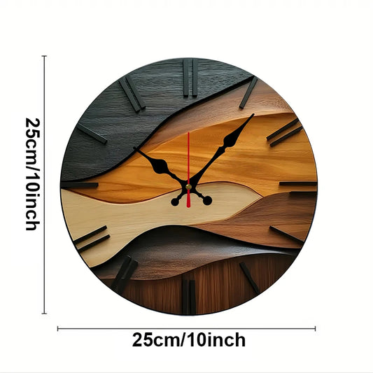 Modern Wooden Wall Clock – Nordic Silent Wall Clock