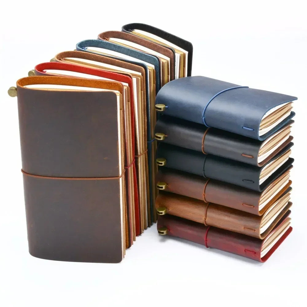 Traveler's Leather Journal – Handmade Refillable Notebook