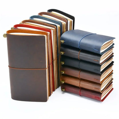 Traveler's Leather Journal – Handmade Refillable Notebook