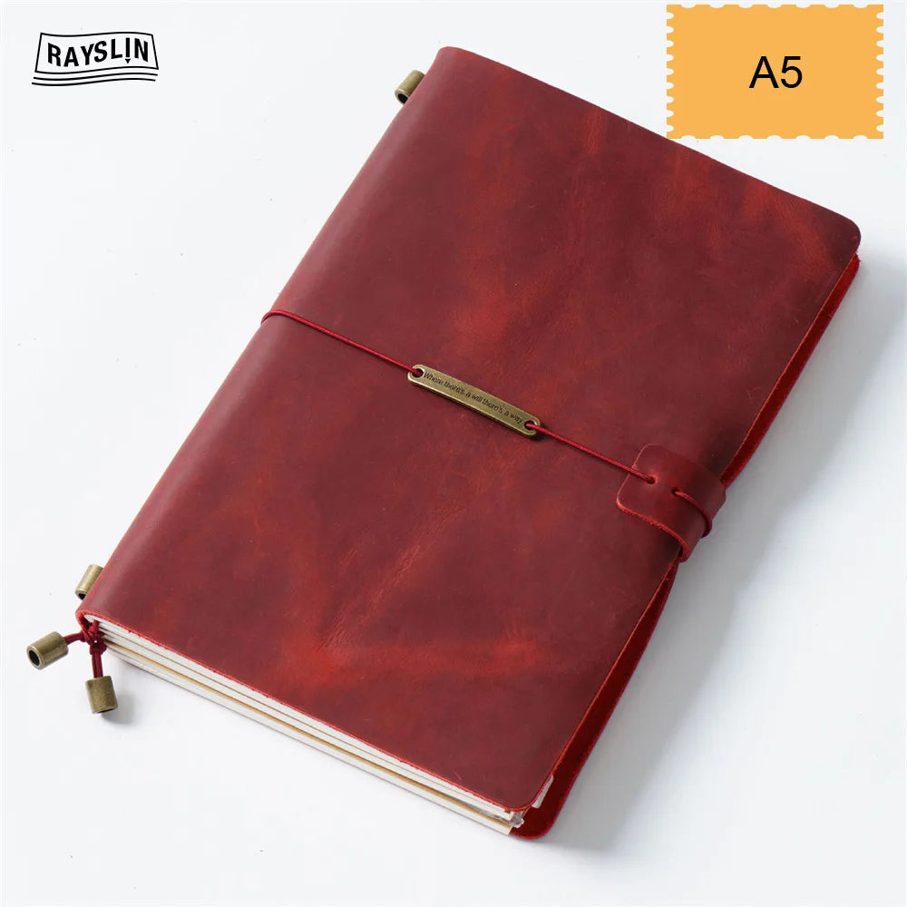 Traveler's Leather Journal – Handmade Refillable Notebook