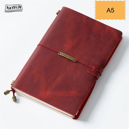 Traveler's Leather Journal – Handmade Refillable Notebook