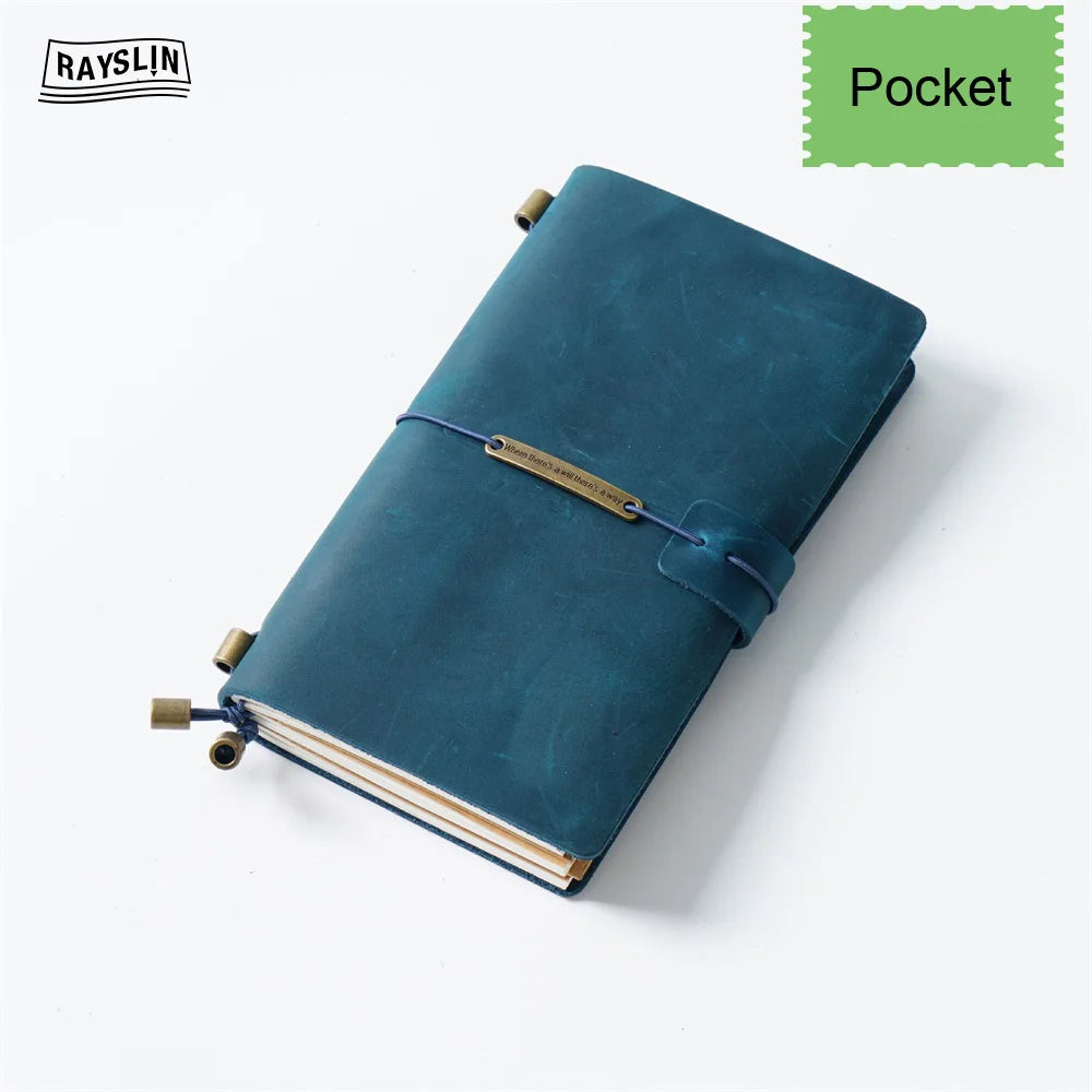 Traveler's Leather Journal – Handmade Refillable Notebook