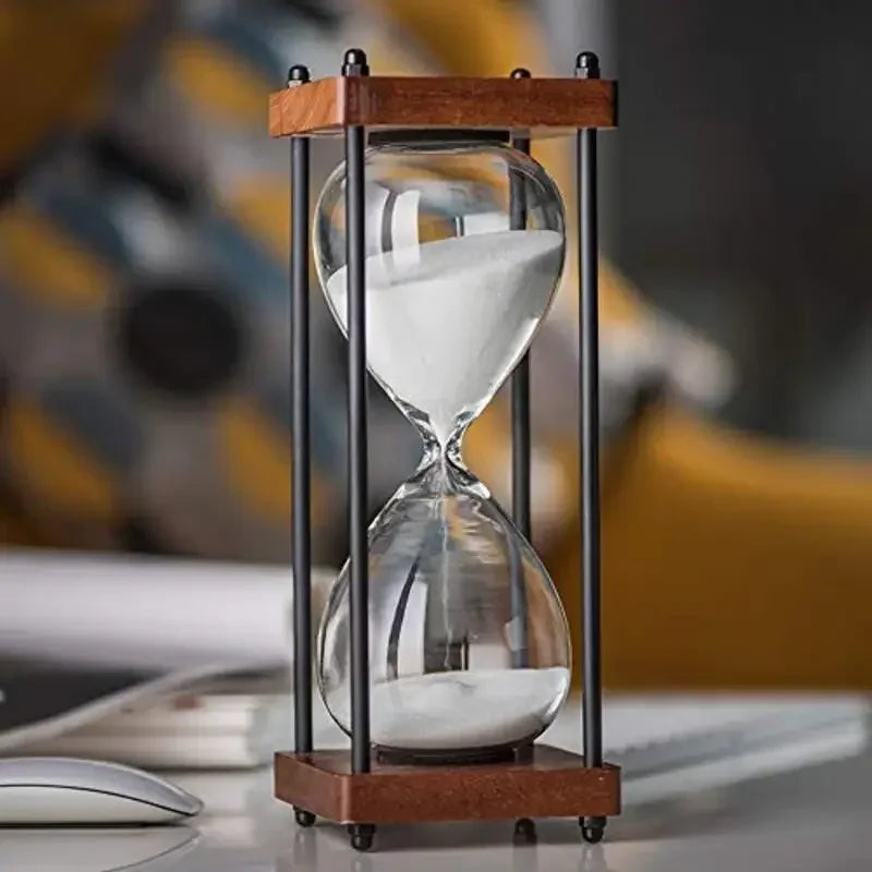 Vintage Sand Timer – Decorative Hourglass Desk Clock