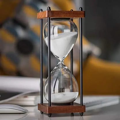 Vintage Sand Timer – Decorative Hourglass Desk Clock