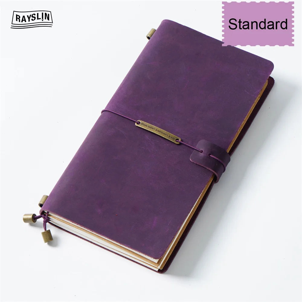 Traveler's Leather Journal – Handmade Refillable Notebook