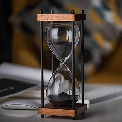 Vintage Sand Timer – Decorative Hourglass Desk Clock