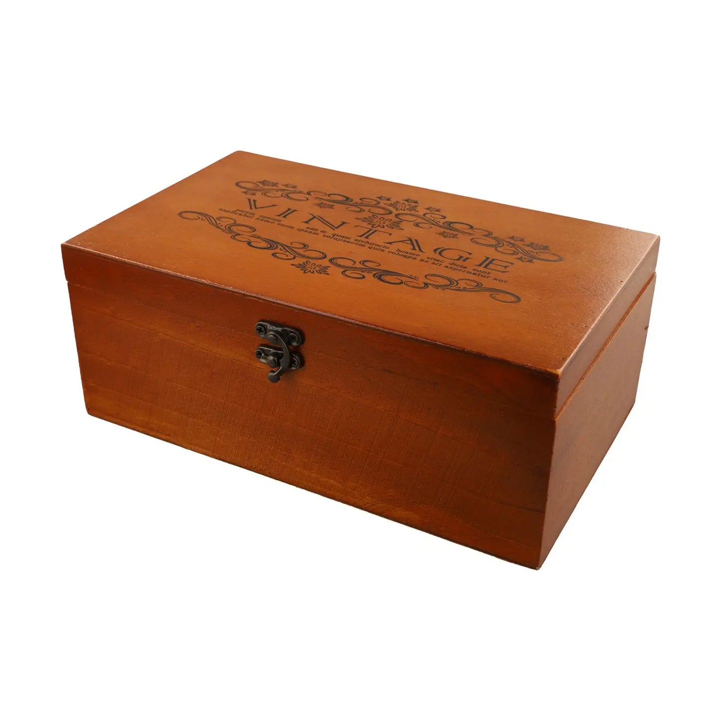 Heritage Keepsake Box – Locking Wooden Storage Chest