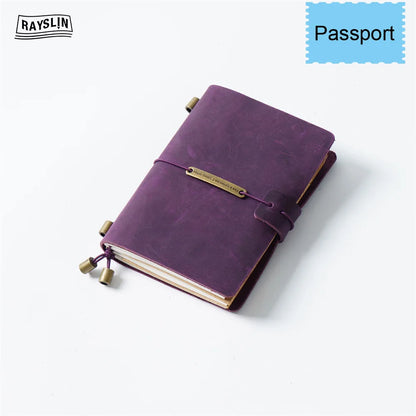 Traveler's Leather Journal – Handmade Refillable Notebook