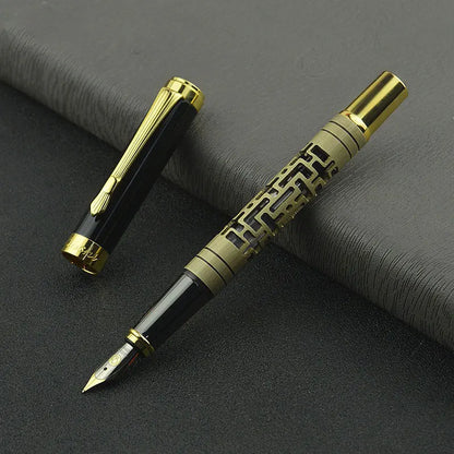Executive Fountain Pen – Refillable Fine Nib Pen
