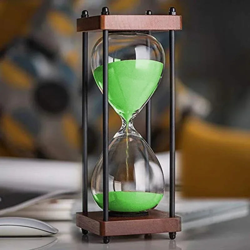 Vintage Sand Timer – Decorative Hourglass Desk Clock