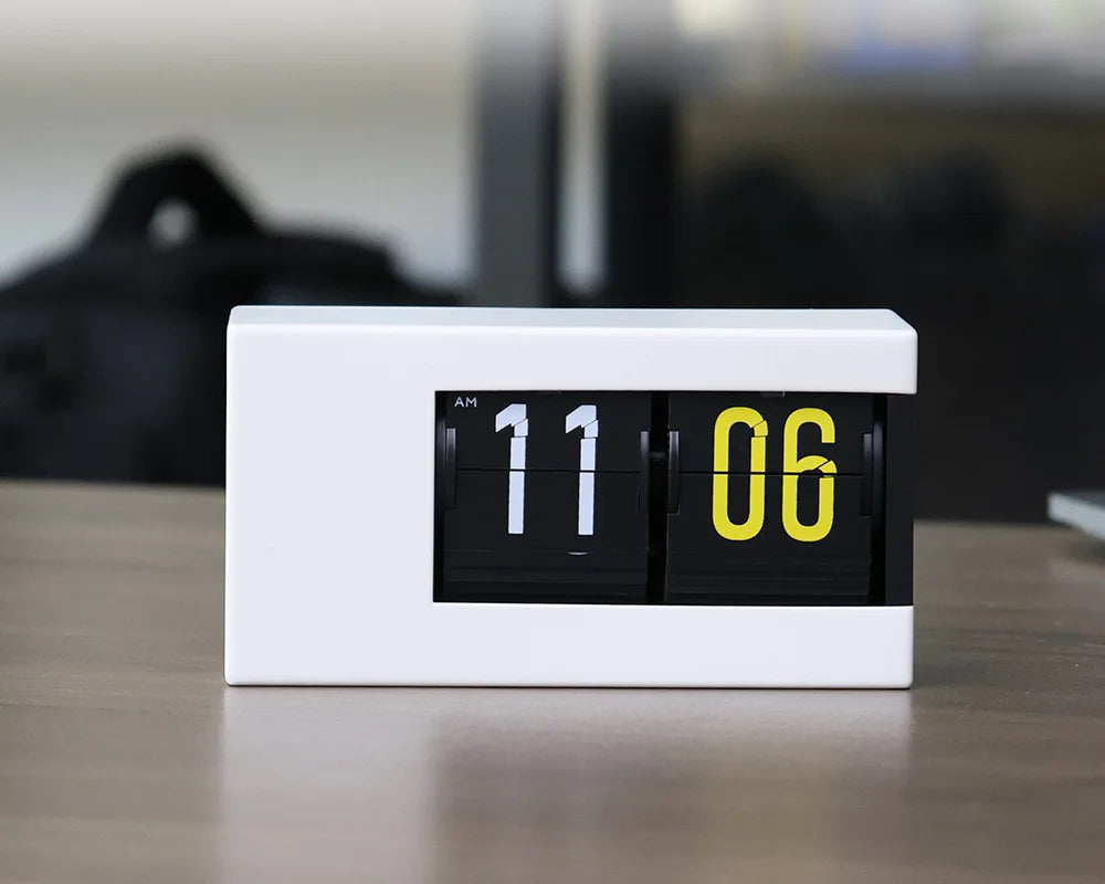 The Studio Flip Clock - Retro Analog Desk Clock