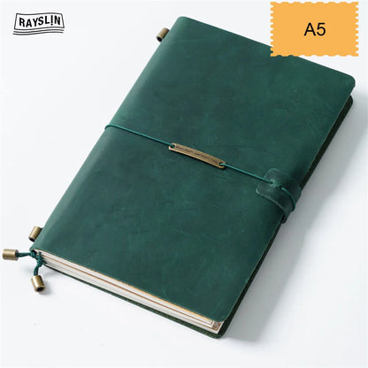 Traveler's Leather Journal – Handmade Refillable Notebook