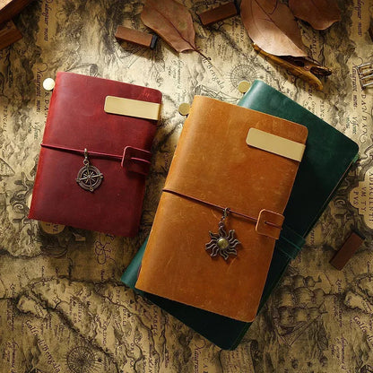 Traveler's Leather Journal – Handmade Refillable Notebook