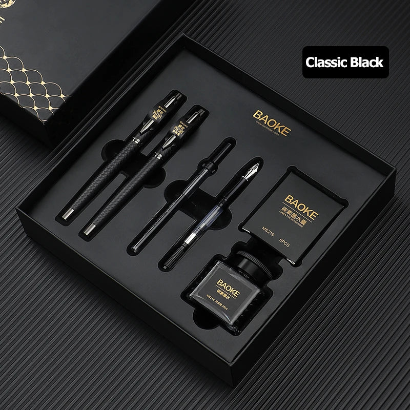 Executive Fountain Pen Gift Set – Complete Writing Collection