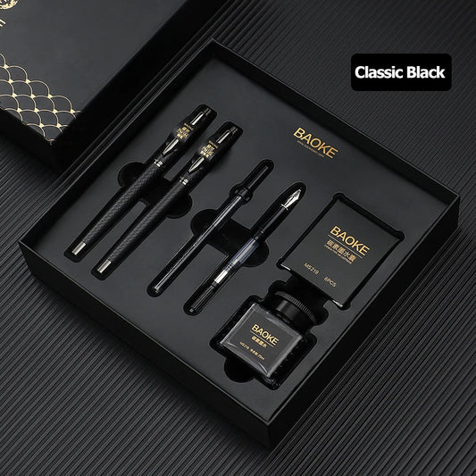 Executive Fountain Pen Gift Set – Complete Writing Collection