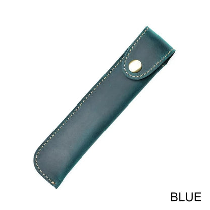 Heritage Leather Pen Sleeve – Handmade Fountain Pen Case