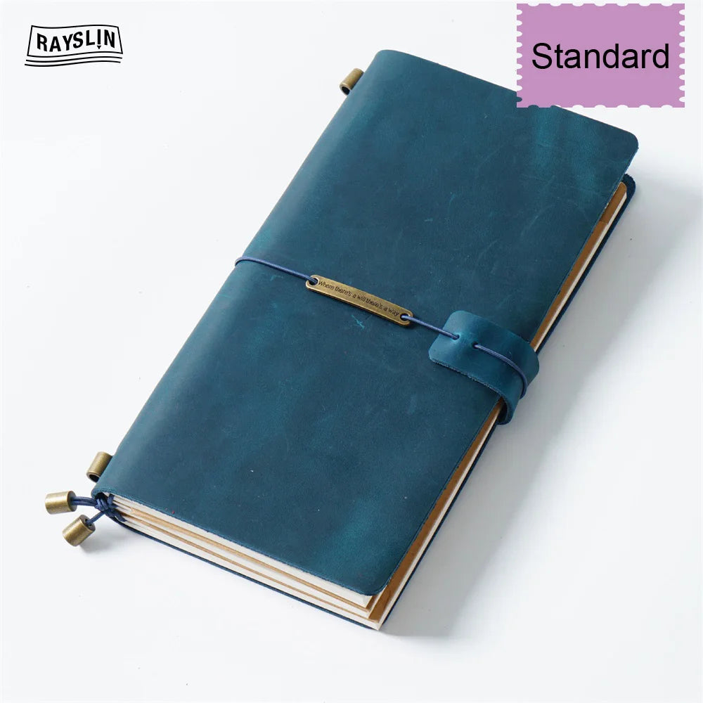 Traveler's Leather Journal – Handmade Refillable Notebook