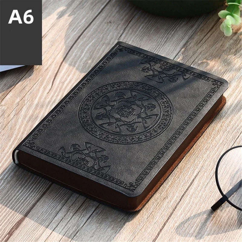 Embossed Pocket Journal – Vintage Travel Notebook