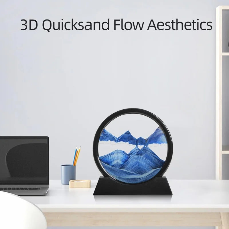 Moving Sandscape – Kinetic Sand Art Display