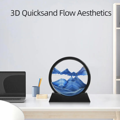 Moving Sandscape – Kinetic Sand Art Display