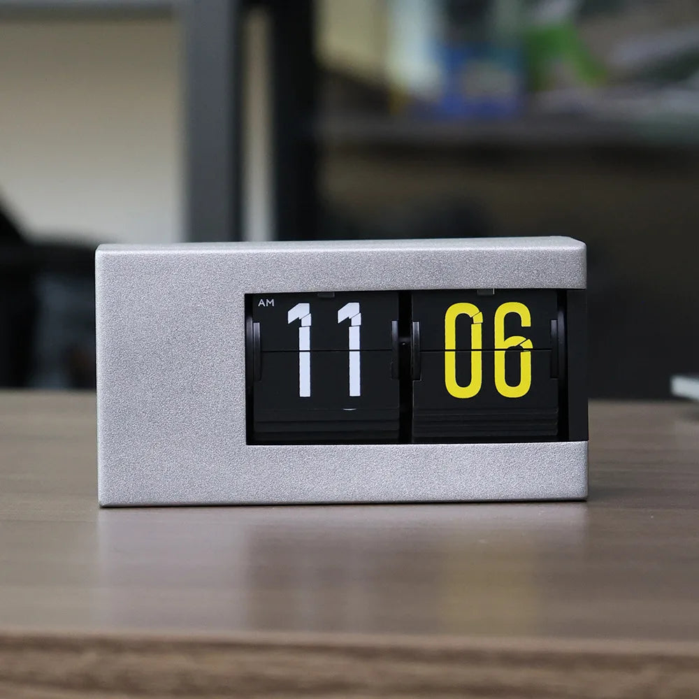 The Studio Flip Clock - Retro Analog Desk Clock