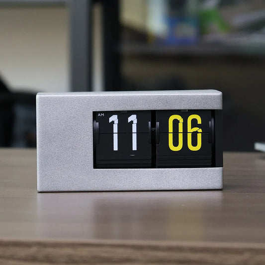The Studio Flip Clock - Retro Analog Desk Clock