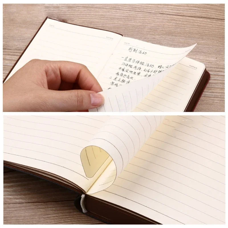 Embossed Pocket Journal – Vintage Travel Notebook