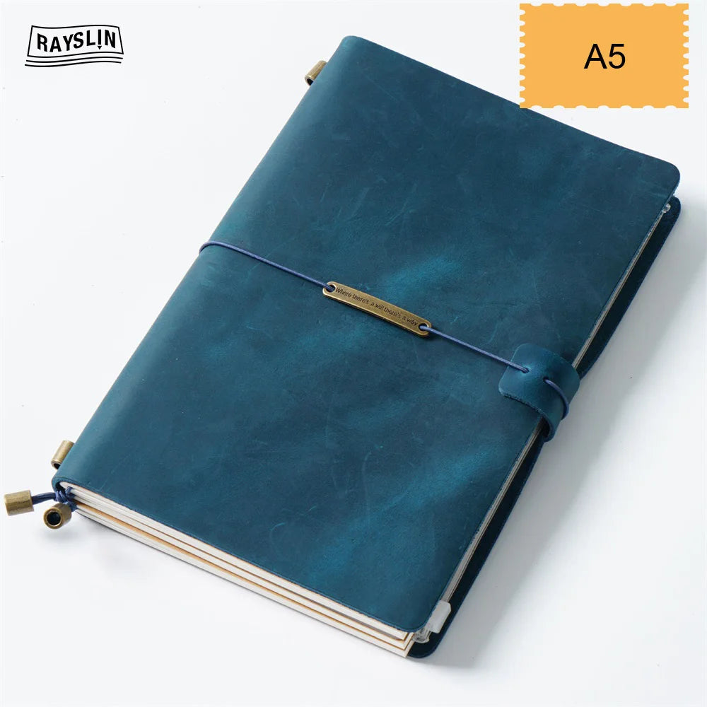Traveler's Leather Journal – Handmade Refillable Notebook