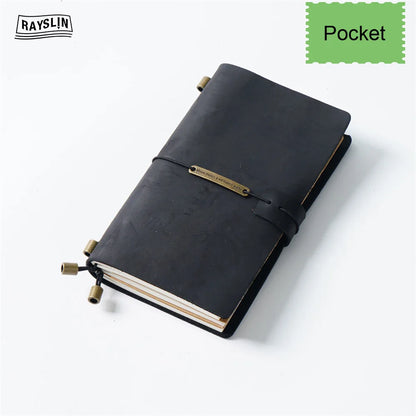 Traveler's Leather Journal – Handmade Refillable Notebook