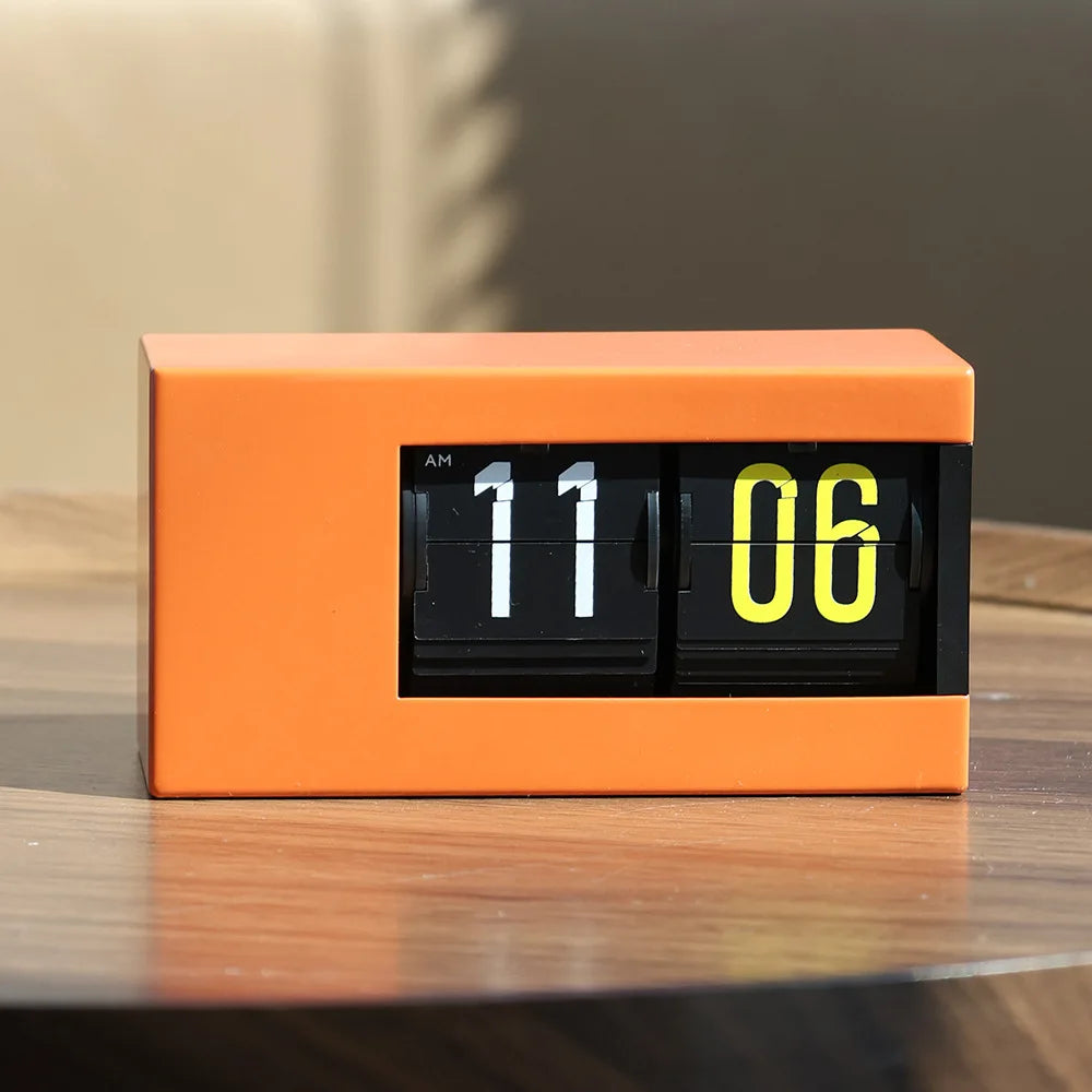 The Studio Flip Clock - Retro Analog Desk Clock