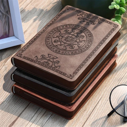 Embossed Pocket Journal – Vintage Travel Notebook