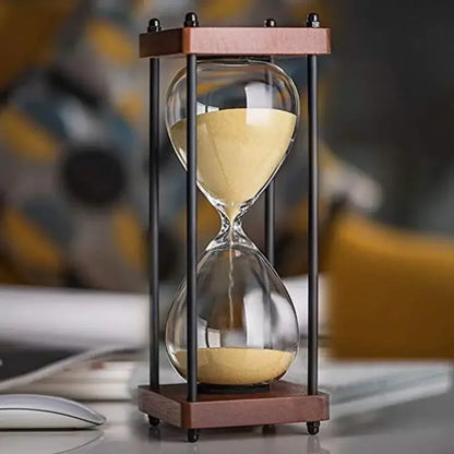 Vintage Sand Timer – Decorative Hourglass Desk Clock