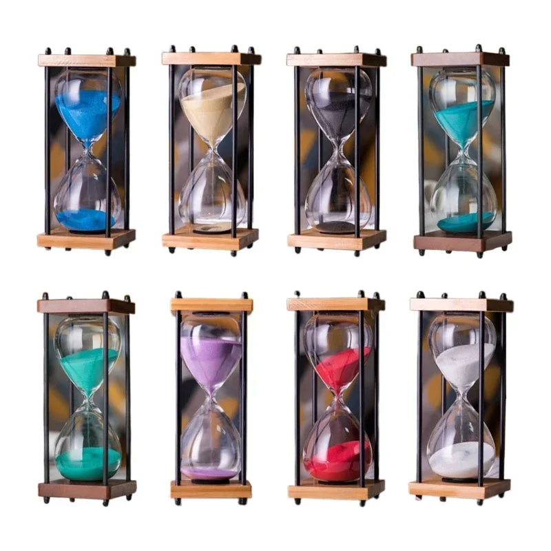 Vintage Sand Timer – Decorative Hourglass Desk Clock