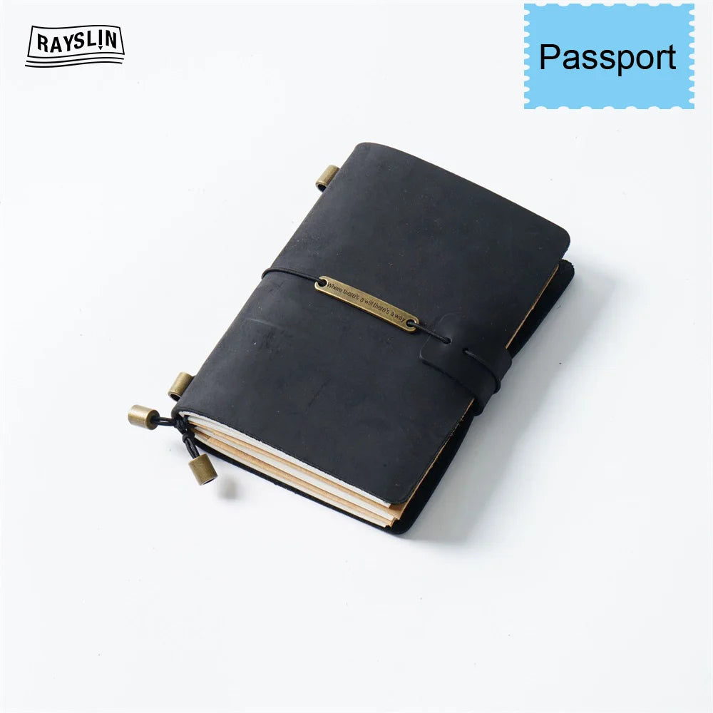 Traveler's Leather Journal – Handmade Refillable Notebook