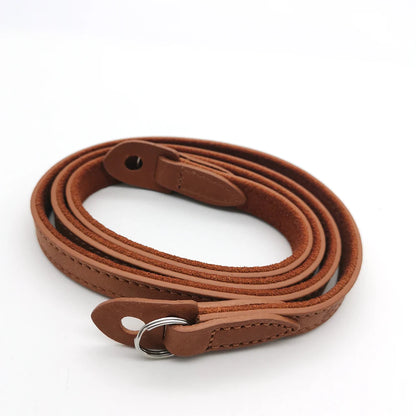 Heritage Leather Camera Strap – Vintage Full-Grain Leather Carry Strap