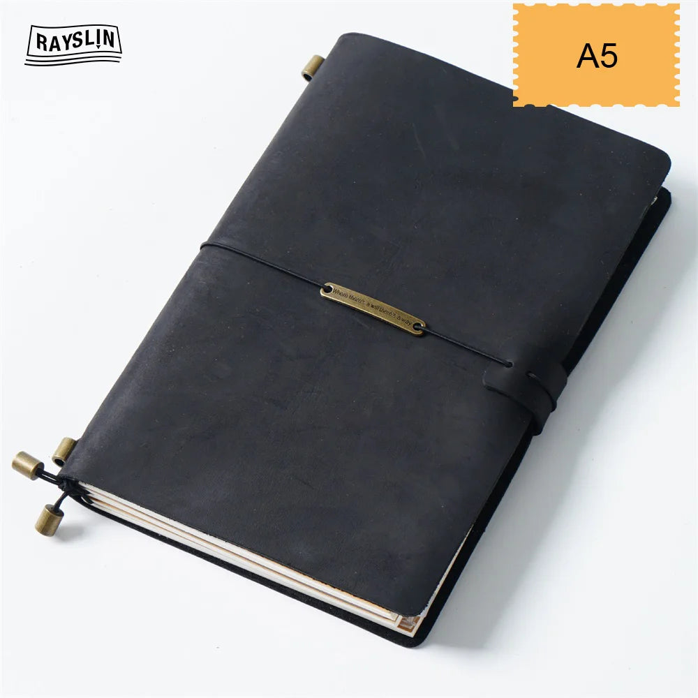 Traveler's Leather Journal – Handmade Refillable Notebook