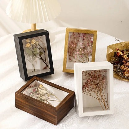 Botanical Shadow Box Frame – Pressed Flower Display