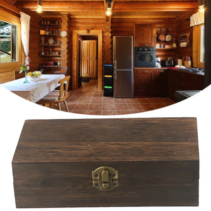 Heritage Wooden Keepsake Box – Rustic Storage Chest