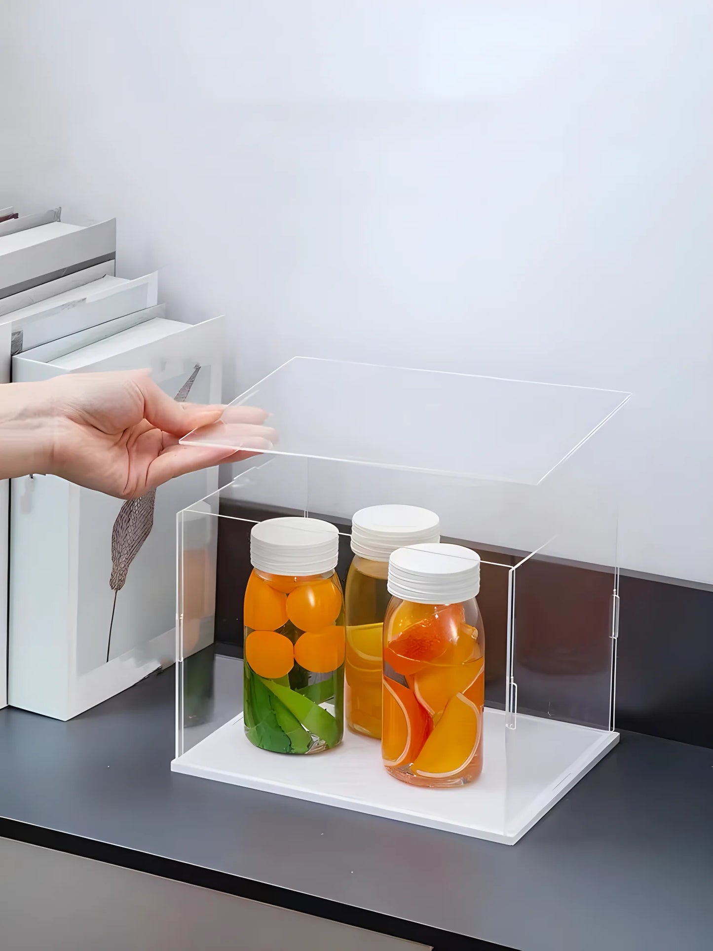 Clear Acrylic Display Case – Dustproof Collector Showcase