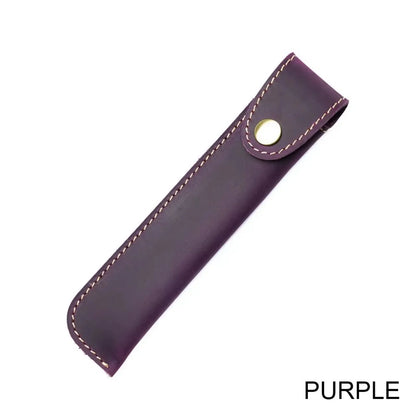 Heritage Leather Pen Sleeve – Handmade Fountain Pen Case