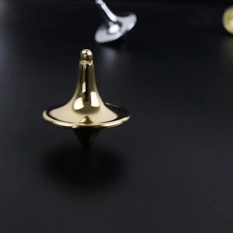 Precision Spinning Top – Metal Kinetic Desk Spinner