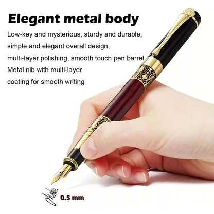 Executive Fountain Pen – Refillable Fine Nib Pen