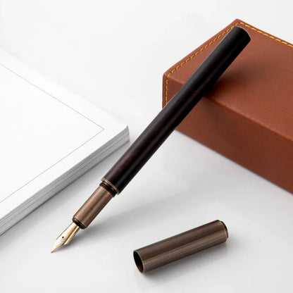 Heritage Wood Fountain Pen – Fine Nib Writing Pen