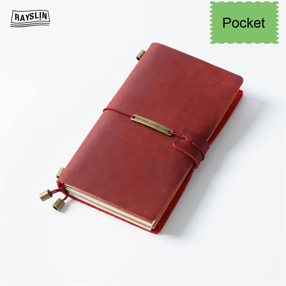 Traveler's Leather Journal – Handmade Refillable Notebook