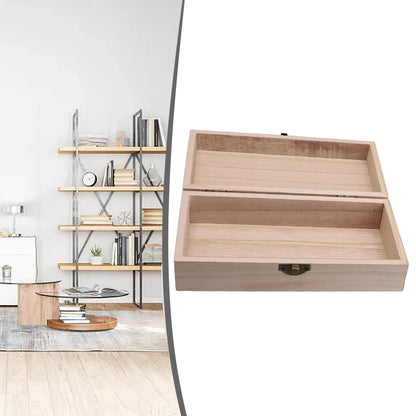 Heritage Wooden Keepsake Box – Rustic Storage Chest