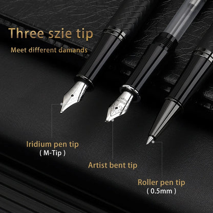 Executive Fountain Pen Gift Set – Complete Writing Collection