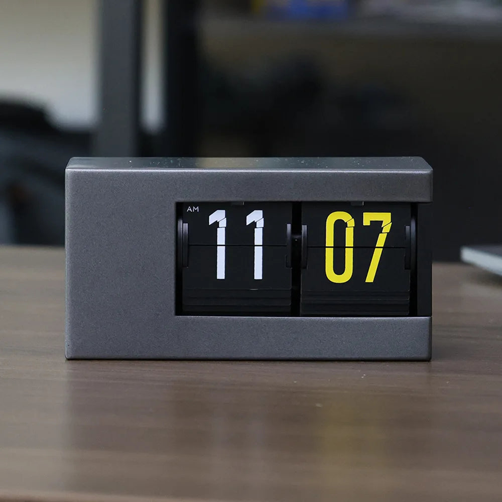 The Studio Flip Clock - Retro Analog Desk Clock