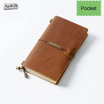 Traveler's Leather Journal – Handmade Refillable Notebook