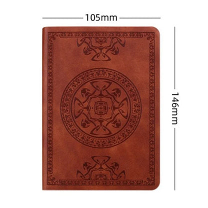 Embossed Pocket Journal – Vintage Travel Notebook